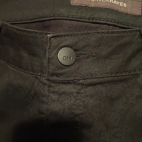 Black patterned low rise jeans - Picture 6 of 6